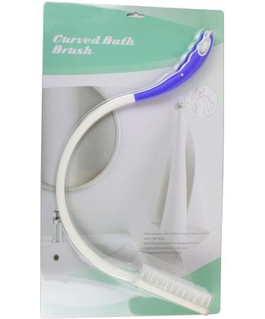 Buy Mobiclinic Curved Back Brush - White-Blue | Best International Shipping & Quality Care - Buy Online on GoSupps.com