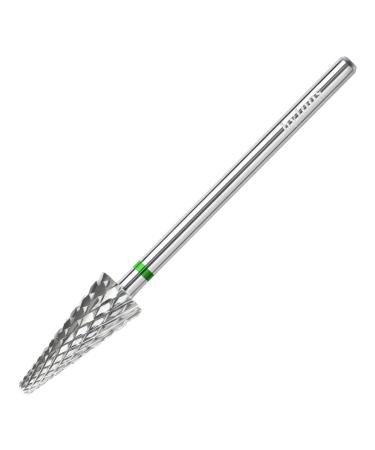 Cone Nail Drill Bits Coarse 15mm Taper Nail Bit 3/32 Right-Way Carbide Drill Bits for Nails Gel Polish Manicure Electric Removal Tools C Coarse - C