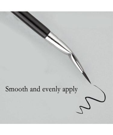 Eye Makeup Gel Eyeliner Brushes Ultra Fine Bent Angled Cosmetics Brush Eyeliner Thin for Gel or Powder Eye Line - Buy Online on GoSupps.com