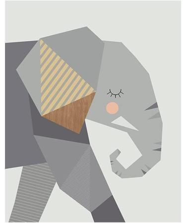 Lulupila Baby Room Decorative Poster Set - Animal Motifs Forest Animals for Boys and Girls - Set of 6 - Buy Online on GoSupps.com