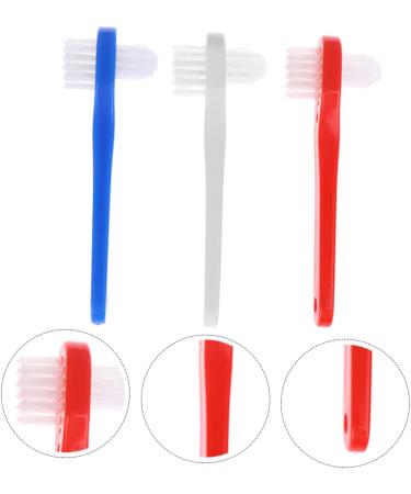 Buy Healvian 6 STK Toothbrush Prosthesis Cleaning Brushes - Portable Tools for False Teeth & Denture Care - Buy Online on GoSupps.com
