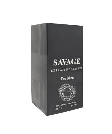 BOSEM Savage Extrait De Parfum Spray for Men 3.4 oz - Masculine Scent Gift - Buy Online on GoSupps.com