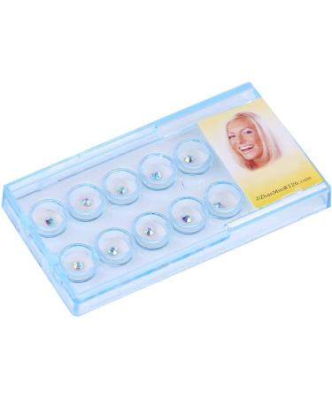 Clear Dental Tooth Nail DecorationGem Rhinestone Material Shining Glittering Surfaces Optional Colors Easy to Apply Gutta-percha Paste Perfect for Nail (Colorful) - Buy Online on GoSupps.com