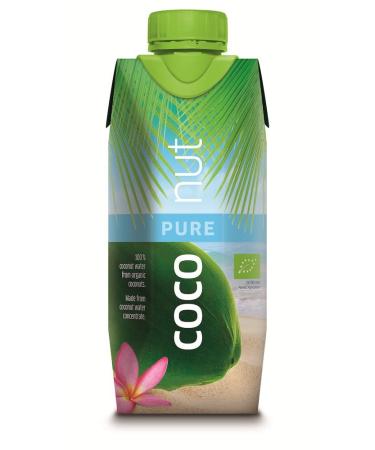Aqua Verde Organic Coconut Water Coconut Pure 330 ml 6 x 330 ml