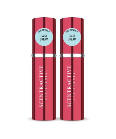 CA Perfume Impression of M. Jacobs Daisy Dream For Women Replica Version Fragrance Dupes Concentrated Long Lasting Eau de Parfum Spray Refillable Atomizer Bottle 0.17 Fl Oz/5ml-X2 M. JACOBS DAISY DREAM IMPRESSION 0.34 Fl Oz (Pack of 1)