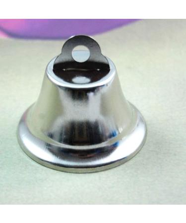 20Pcs Mini Gold Liberty Bells for Christmas Crafts - Silver Metal Jewelry Ornaments - Buy Online on GoSupps.com