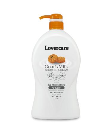 Lover's Care Goat's Milk Shower Cream 3x Moisturising plus Bio Nutrient (Royal Jelly and Honey)