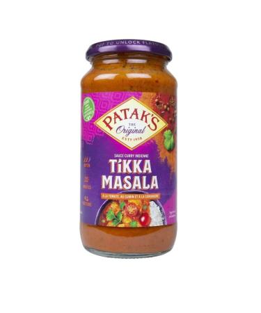 PATAK'S - Sauce Tikka Masala 450G - le Lot De 4