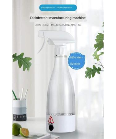 Backbayia 2 Pieces 350ml Sodium Hypochlorite Generator Spray Bottle for Home Office Kitchen Bathroom - Buy Online on GoSupps.com