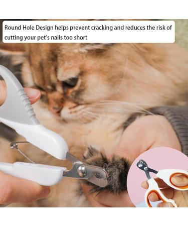 Aulen Cat Nail Clippers Pet Claw Scissors with Safety Guard Anti-Slip Kitten Claw Trimmer Pet Nail Clippers for Pet Cats Dogs Rabbits Guinea Pigs and More Pets in Home and Pet Store - Buy Online on GoSupps.com