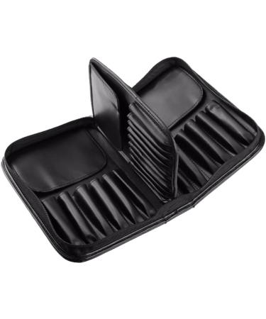 Buy NOLITOY Portable Makeup Brush Organizer | High Capacity Makeup Tool Storage Case for Travel Ideal for Cosmetic Brushes - Buy Online on GoSupps.com