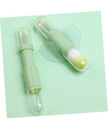 FOMIYES 3 Set Telescopic Makeup Brushes | Eyebrow Kabuki & Powder Brushes | Portable Travel Makeup Brush - Perfect for All Skin Types - Buy Online on GoSupps.com