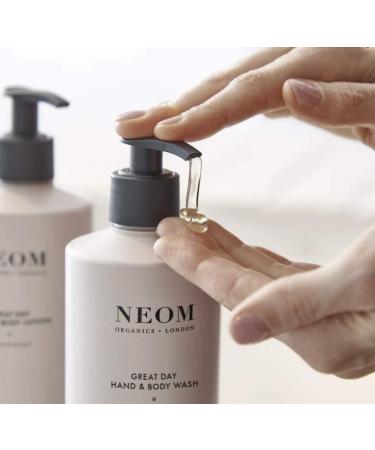 NEOM Great Day Hand & Body Wash 300ml | Wild Mint & Mandarin | Gently Cleanse & Soften  - Buy Online on GoSupps.com