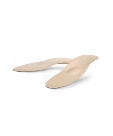Shoe insole & shoe inserts made of leather with midfoot support & foot vault - orthopedic leather soles for shoes in the Relax Limited Edition - Size 39 39 EUR