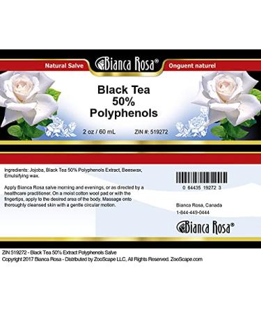 Black Tea 50% Polyphenols Salve (2 oz ZIN: 519272) - 3 Pack - Buy Online on GoSupps.com