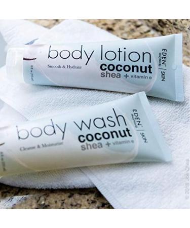 EDEN BodyWorks Coconut Shea Body Wash | 8 oz | Gently Cleanse & Moisturize Skin - Refreshing Scent | Shop Internationally - Buy Online on GoSupps.com