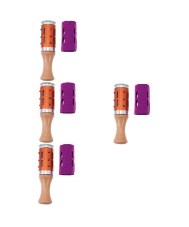 Fomiyes 4 pieces Moxibusstauststab covered Natural Health Body massage gauge Jade Moxibusion-Kit Face massage massage Maxen Massage Body Moxa-Stick Multifunction Brenner Suite 15x4.5cmx4PCs different colors x 4 pieces