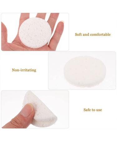 Fomiyes 40Pcs Reusable Facial Sponges - Makeup Removing Pads & Exfoliating Puff for Women | Eco-Friendly Face Cleansing & Skin Massage - Buy Online on GoSupps.com