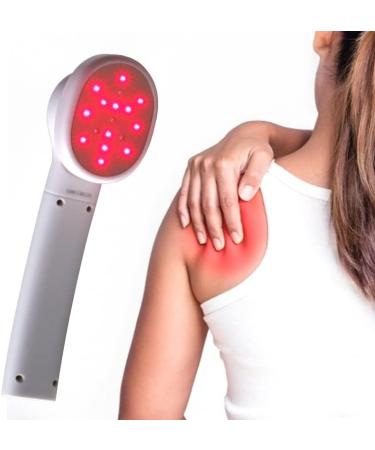 LASTEK Upgraded Portable Pain Relief Device 13 x 650nm+4x 808nm Red Light Therapy for Shoulder Back Muscle Knee Joints Pain Safe Harmless - Buy Online on GoSupps.com