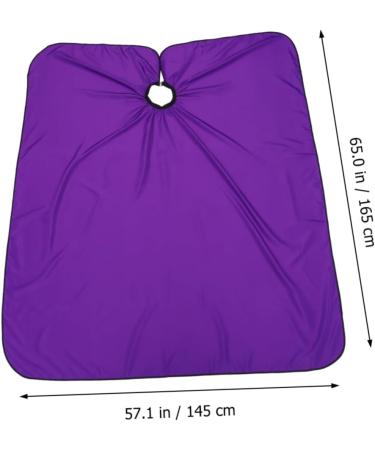 Beavorty Hairdressing Cloak Capes - Purple Salon Gown for Adults | Professional Hair Apron for Barbers & Hairdressers - Buy Online on GoSupps.com