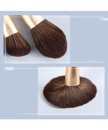 Buy Black Gold 12 Point Makeup Brush Set | Soft Powder & Sculpting Brushes for Flawless Makeup - International Shipping Available - Buy Online on GoSupps.com
