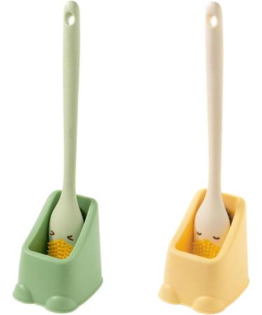 Innovative Duckbill Toilet Cleaning Tool Clean Difficult Corner Eliminate Comfortable Grip Handle Home Office Household Cleaning Tool Yellow - Buy Online on GoSupps.com