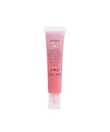 Honest Beauty Pink Agate Vegan Lip Gloss with Coconut Oil & Hyaluronic Acid 0.33 Fl Oz - Buy Online on GoSupps.com