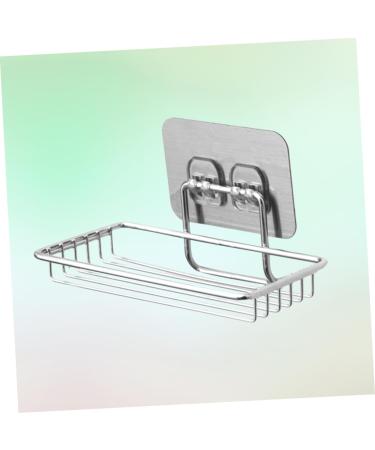 Ciieeo soap holder Stainless steel washable no trace drain rack punch-free stainless steel soap dish storage soap rack No punching - Buy Online on GoSupps.com