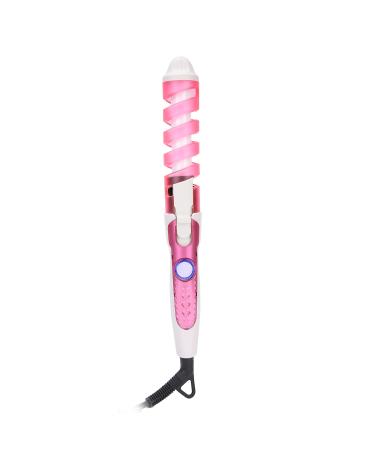 Sonew Mini Spiral Hair Curler Portable Anti Scald Wavy Hair Styling Hair Curling Wand for Beauty Salon or Household ()(US)