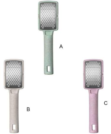 dijiusidy Foot Rasp File Universal Simple Personal Care Pedicure Accessory Stainless Steel Callus Remover Dead Skin Removers Green - Buy Online on GoSupps.com