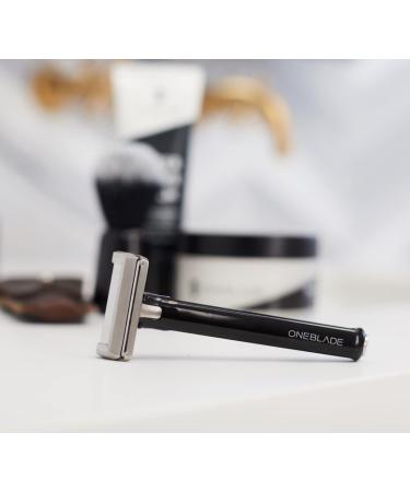 OneBlade Hybrid Safety Razor with Stand & 10 Premium Japanese Feather Blades - Best Single Blade Razor for All Skin Types - International Shipping Available - Buy Online on GoSupps.com