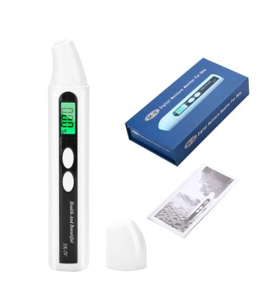 ANKROU Skin Detector Analyzer Digital Moisture Monitor for Skin Skin Moisture Tester Digital Lcd Skin Face Moisture Oil Analyzer Face Skin Sensor Tester Oil Det