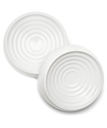 CatGuru Cat Bowls, Whisker Stress Free Cat Food Bowl, Reliefs Whisker Fatigue, Wide Cat Bowl, Non Slip Cat Food Bowls, Shallow Cat Dish, Kitten Supplies, Cat Feeding & Watering Supplies 2 Count (Pack of 2) Marshmallow - Buy Online on GoSupps.com