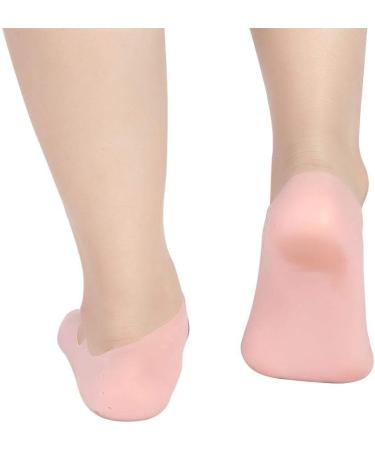 Brrnoo Silicone Socks for Feet Protection - Crack Resistant Pink M 1 Pair | International Shipping Available - Buy Online on GoSupps.com