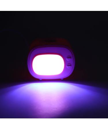 Mini UV LED Nail Lamps with 4 Lamp Beads Fast Drying Portable Gel Nail Polish Curing Lamp Soft Lighting Suitable for All Nail Polishes (Pink) - Buy Online on GoSupps.com