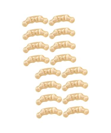 NOLITOY 8 Pairs High Heels Heel Stickers Heel Caps for High Heels Heel Pads Shoe Accessory Heel Protectors Big Shoe Filler Heel Liners Outdoor Heel Cushions Heel Grips for Boots