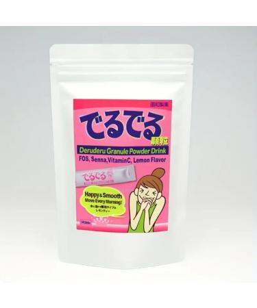 Deruderu Smooth Move Powder Drink Mix - Single Serve 14 Sticks Herbal with Vitamin C B1 B2 B6 B12 for Natural Bloating Comfort & Gentle Digestive Care Caffeine-Free Sugar-Free Convenient - Buy Online on GoSupps.com