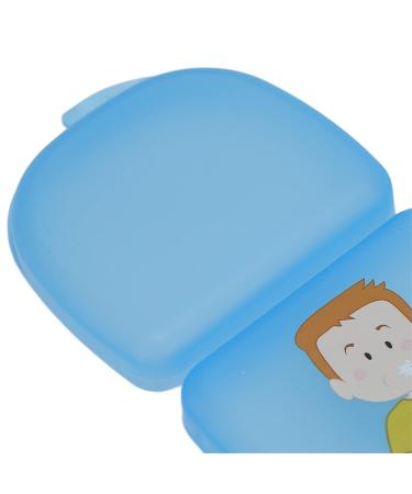 Orthodontic Retainer Case - Portable Mouth Guard Container for Travel | Professional Retainer Box for Men & Women (Blue) - Buy Online on GoSupps.com