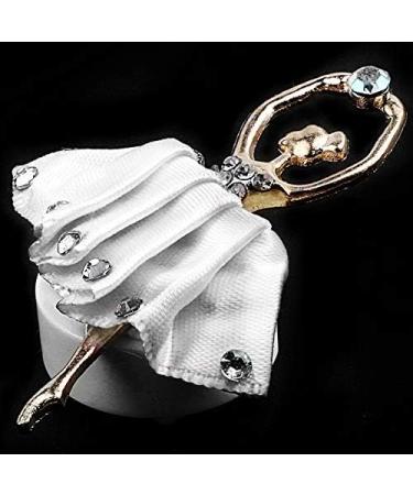 Guvkeug Automotive Diamond Ballet girl air conditioning outlet Perfume folder white - Buy Online on GoSupps.com