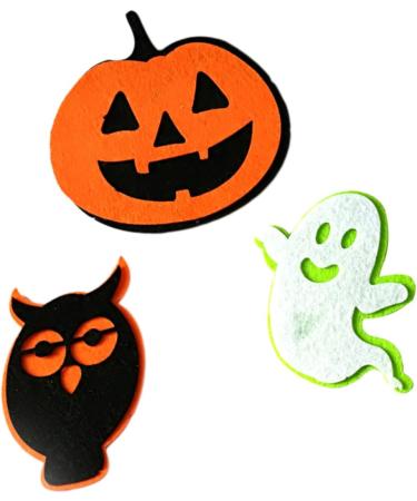 Lurrose Halloween DIY Patch 9 Pcs Blush for Cheeks Dreses Lipgloss Ghost Decor Halloween Badge Patch Combo Plate Pearlescent - Buy Online on GoSupps.com