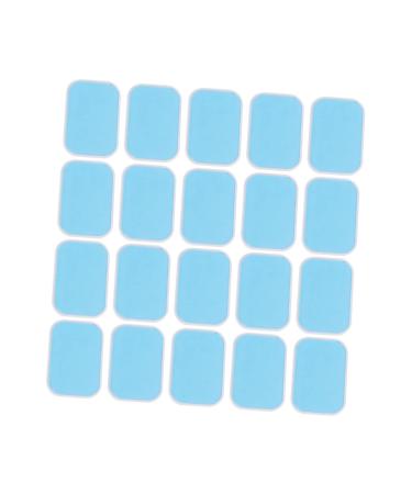 FOMIYES 20 pieces leaf gel pads for be used toner fitness matte fitness pads Gelpads for hip trainers Training equipment replacement gel pads Gel pads for abdominal stimulators Intelligent adhesive accessories