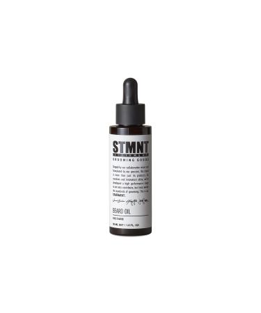 STMNT Grooming Goods Beard Oil 50ml | Silicone Free| Moisturizing Formula with Natural Oils