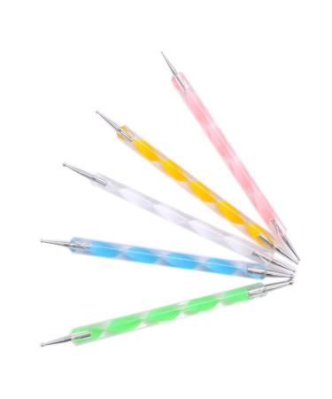 Warm Girl 2 Way Dotting Pen & Nail Art Brush Set | Perfect Nail Striping Tape Kit for Creative Designs - International Shipping Available - Buy Online on GoSupps.com