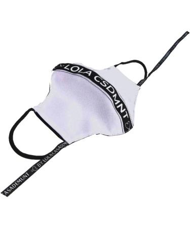 Lola Casademunt Vertical Leopard Logo Mask | Stylish Face Covering for Fashionable Protection | Shop Internationally - Buy Online on GoSupps.com