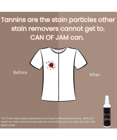 CAN OF JAM 2 Pack Red Wine Stain Remover 120ml (4oz) Laundry Stain Cleaner - Buy Online on GoSupps.com