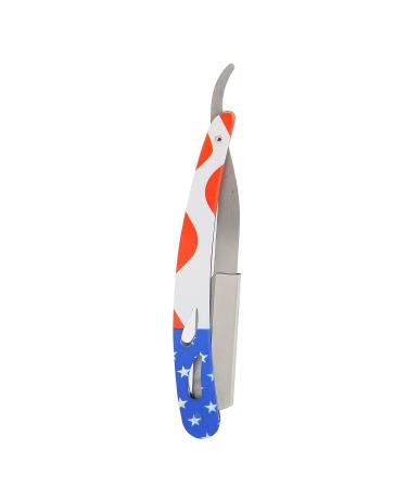 Manual Razor for Men - Lightweight Stainless Steel Straight Edge with Rust Protection for Eyebrows Beard & Salon Use - Buy Online on GoSupps.com