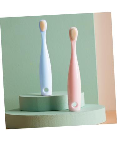 Sewoart 2-Pack Baby Toothbrushes | Soft Manual Toothbrushes for Gentle Cleaning | Child Safe PP Detergent Fur - Buy Online on GoSupps.com