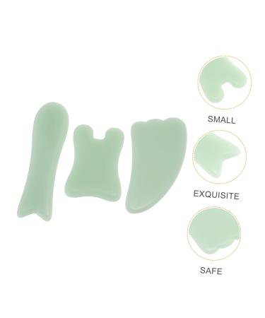 Angoily 3pcs Gua Sha Massage Board - Traditional Chinese Face Massager & Body Scraping Tool for Optimal Relaxation - Buy Online on GoSupps.com