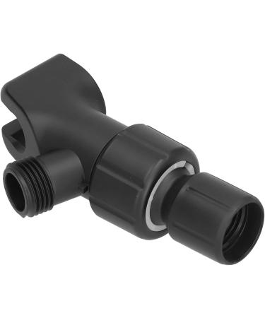 Universal Adjustable Black Shower Arm Holder for Hand Shower Head | Premium Quality & Easy Installation - Buy Online on GoSupps.com
