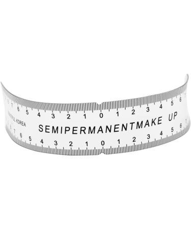 FOMIYES 4 Pcs Eyebrow Ruler 200mg Protractor Eyebrow Measuring Tool Eyebrow Stencil Positioning Pen Reusable 1 count (Pack of 1) Blackx4pcs - Buy Online on GoSupps.com